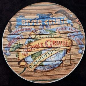 NWT Authentic Disney Parks - Jungle Cruise 7” Plate